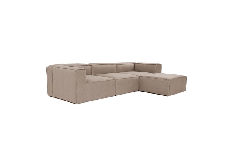 Redlands Sofa med Sjeselong 3-seter - Brun - Møbler - Sofaer - Sofa med sjeselong