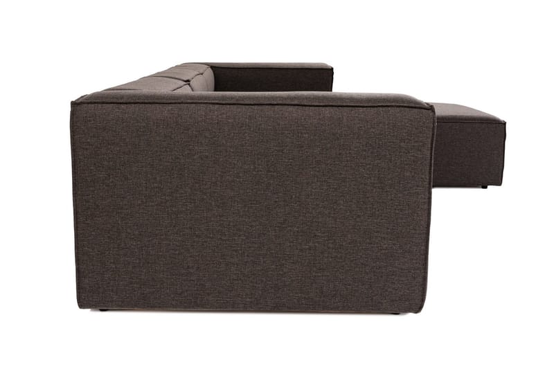 Redlands Sofa med Sjeselong 3-seter - Mørk brun - Møbler - Sofaer - Sofa med sjeselong