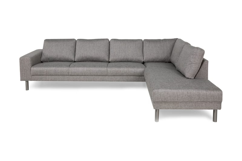 Runsala Sofa Large med Sjeselong Høyre - Lysegrå - Møbler - Sofaer - Sofa med sjeselong