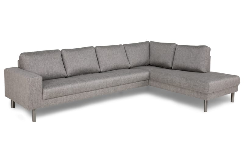 Runsala Sofa Large med Sjeselong Høyre - Lysegrå - Møbler - Sofaer - Sofa med sjeselong