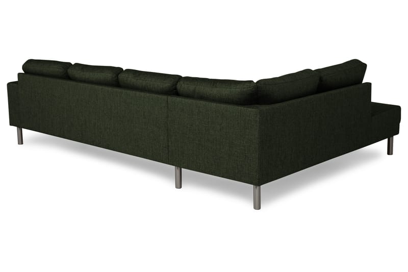 Runsala Sofa Large med Sjeselong Venstre - Grønn - Møbler - Sofaer - Sofa med sjeselong