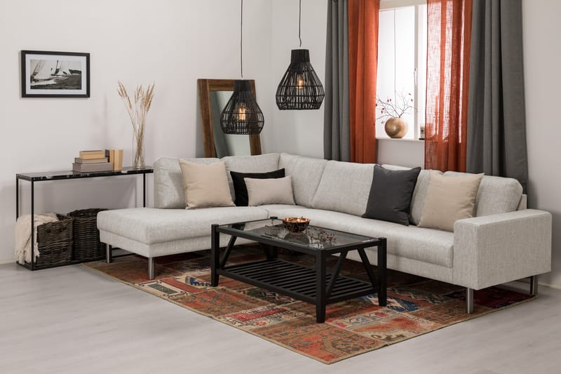 Runsala Sofa med Sjeselong Large Venstre - Beige - Møbler - Sofaer - Sofa med sjeselong