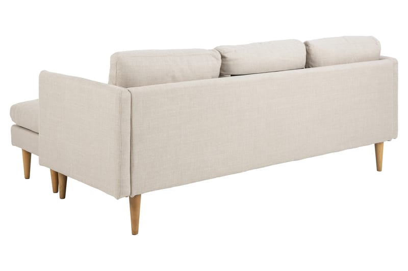 Sanat 3-seters Sofa med Divan - Beige - Møbler - Sofaer - Sofa med sjeselong