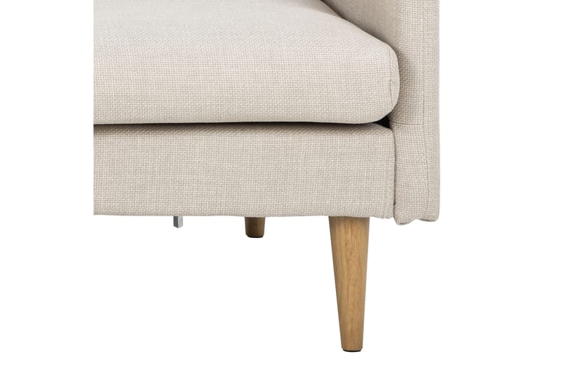 Sanat 3-seters Sofa med Divan - Beige - Møbler - Sofaer - Sofa med sjeselong