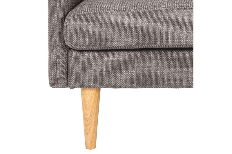 Sanat 3-seters Sofa med Divan - Brun - Møbler - Sofaer - Sofa med sjeselong