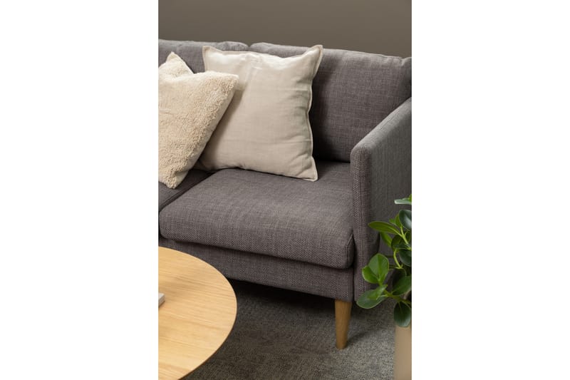 Sanat 3-seters Sofa med Divan - Brun - Møbler - Sofaer - Sofa med sjeselong