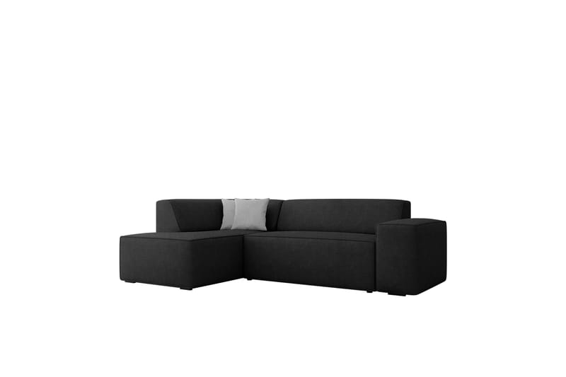 Slucajno Sofa med Sjeselong 3-seter - Svart/Grå - Møbler - Sofaer - Sofa med sjeselong