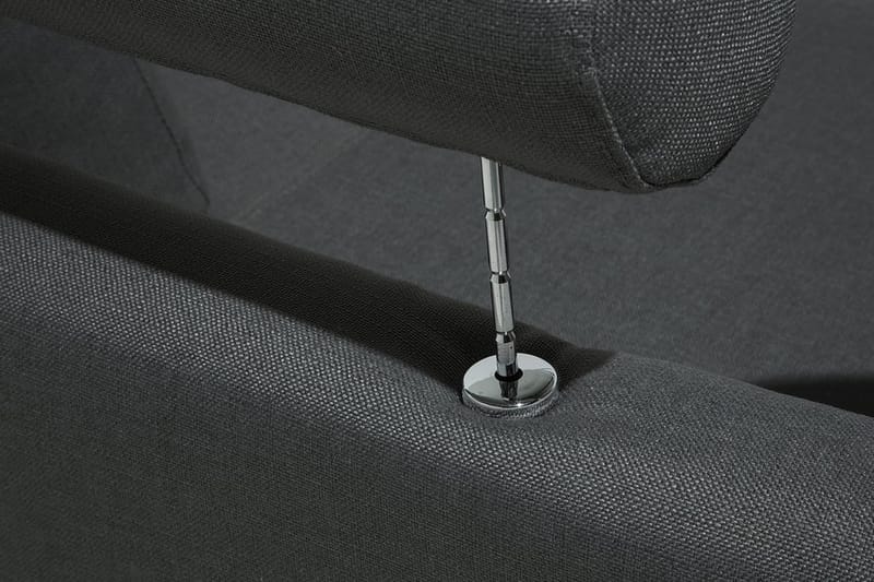 Sovesofa 448 cm - Grå - Møbler - Sofaer - Sofa med sjeselong