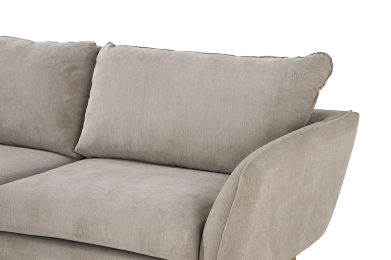 Trend Luksus L-sofa 4-seter Sjeselongsofa Venstre - Beige - Møbler - Sofaer - Sofa med sjeselong