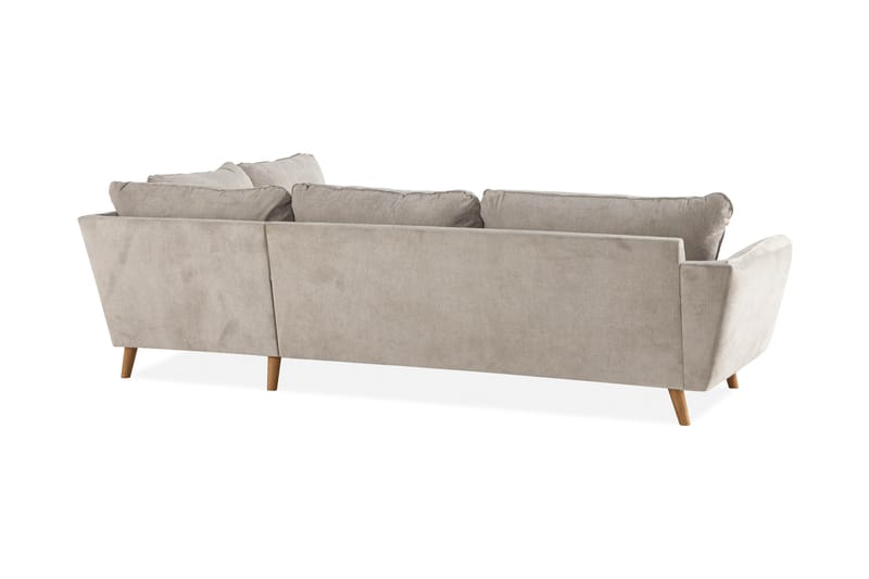 Trend Luksus Sjeselongsofa Høyre 297 cm - Beige - Møbler - Sofaer - Sofa med sjeselong