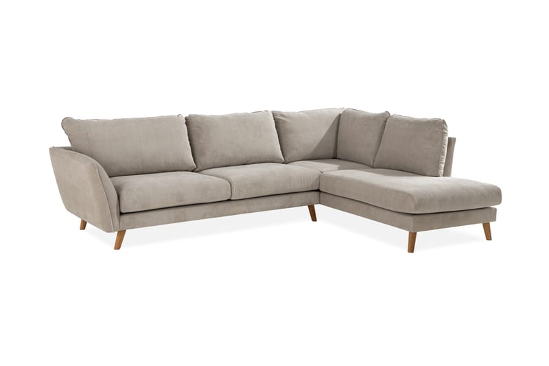 Trend Luksus Sjeselongsofa Høyre 297 cm - Beige - Møbler - Sofaer - Sofa med sjeselong