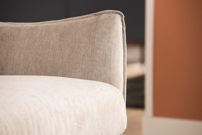 Trend Lyx 3-seter Divansofa Høyre - Beige/Eik - Møbler - Sofaer - Sofa med sjeselong