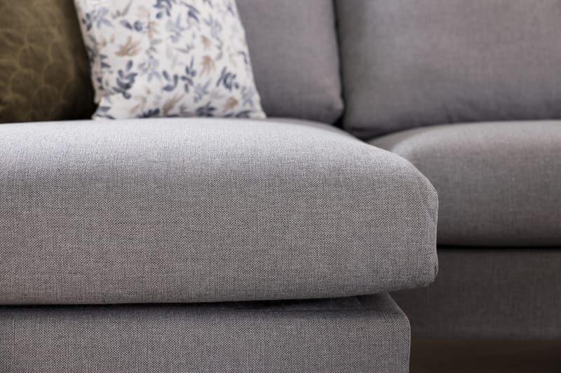 Trend Soffa 3-seter med Sjeselong Høyre - Lysegrå - Møbler - Sofaer - Sofa med sjeselong