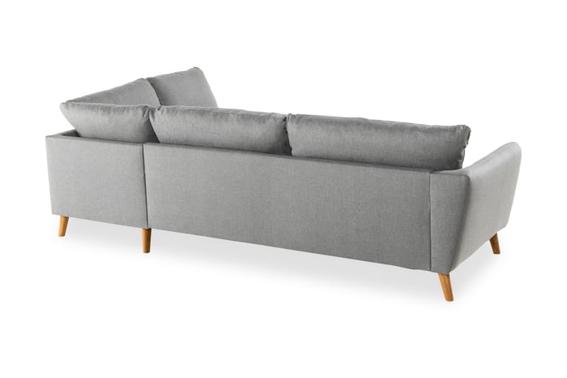 Trend Soffa 3-seter med Sjeselong Høyre - Lysegrå - Møbler - Sofaer - Sofa med sjeselong