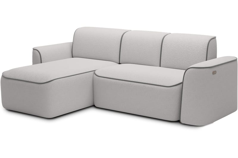 Ume 4-seter Sofa med Sjeselong - Grå - Møbler - Sofaer - Sofa med sjeselong