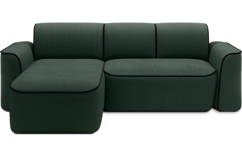 Ume 4-seter Sofa med Sjeselong - Grønn - Møbler - Sofaer - Sofa med sjeselong