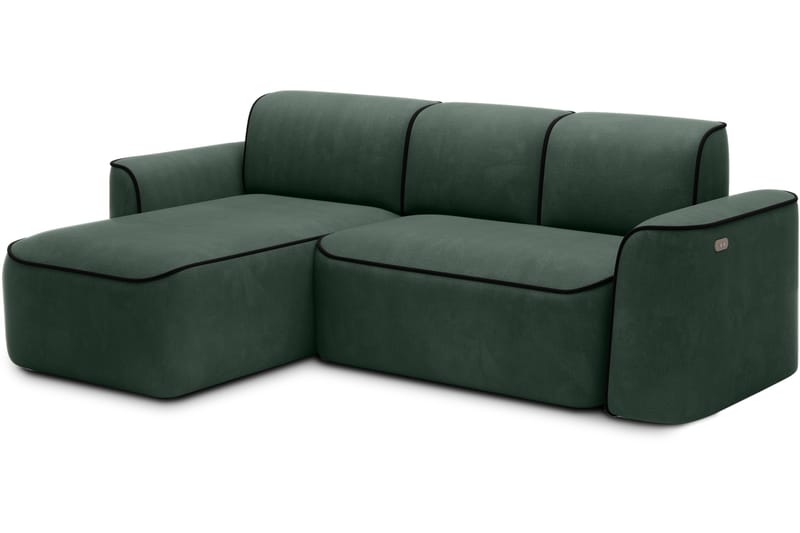 Ume 4-seter Sofa med Sjeselong - Grønn - Møbler - Sofaer - Sofa med sjeselong