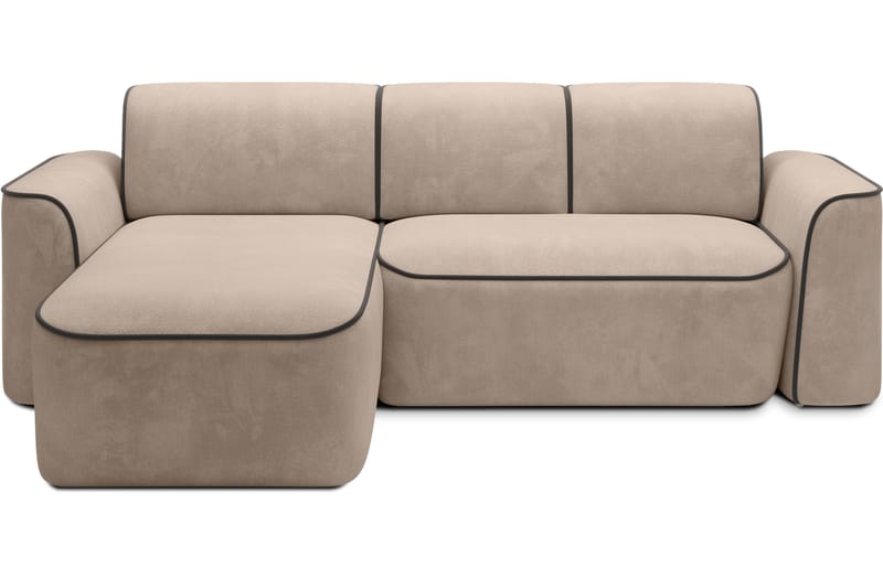 Ume 4-seter Sofa med Sjeselong - Krem - Møbler - Sofaer - Sofa med sjeselong