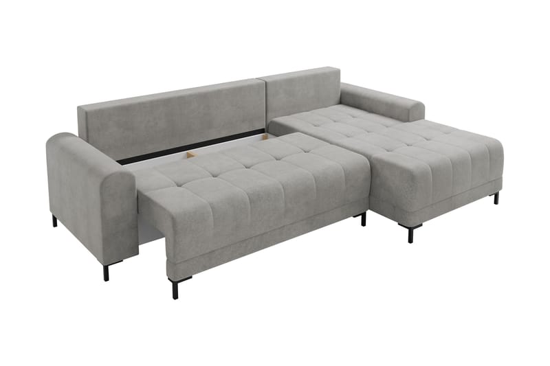 Vilshult Sofa med Divan 3-seter - Lys grå - Møbler - Sofaer - Sofa med sjeselong