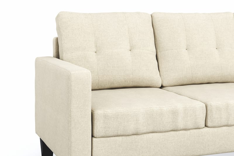 Vislanda 3-seters Sofa med Sjeselong - Beige - Møbler - Sofaer - Sofa med sjeselong