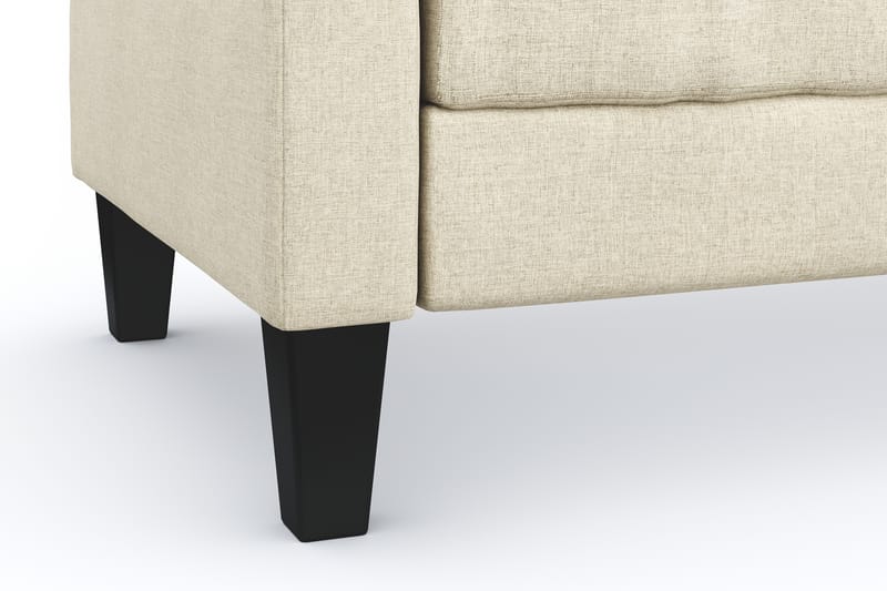 Vislanda 3-seters Sofa med Sjeselong - Beige - Møbler - Sofaer - Sofa med sjeselong