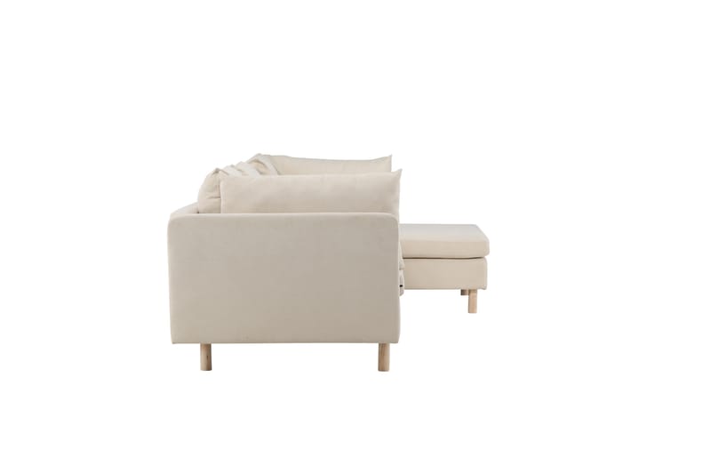 Zero Sofa m/ Divan 3-seter - Beige - Møbler - Sofaer - Sofa med sjeselong