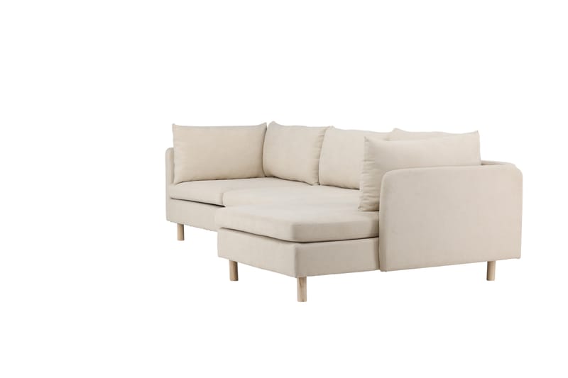 Zero Sofa m/ Divan 3-seter - Beige - Møbler - Sofaer - Sofa med sjeselong