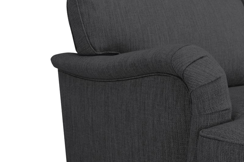 Howard Classic Sofagruppe 3-seter+Lenestol - Antrasitt - Møbler - Sofaer - Sofagrupper - Chesterfield sofagruppe