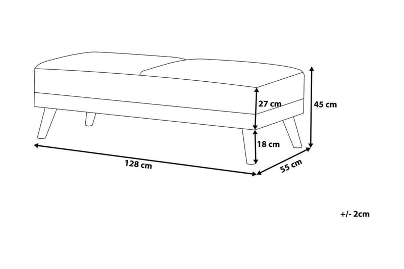 Florli Sofagruppe 2-seter + 3-seter - Svart - Møbler - Sofaer - Sofagrupper