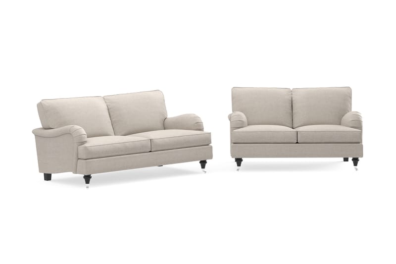 Howard Classic Sofagruppe 3-seter+2-seter - Beige - Møbler - Sofaer - Sofagrupper - Howard sofagruppe