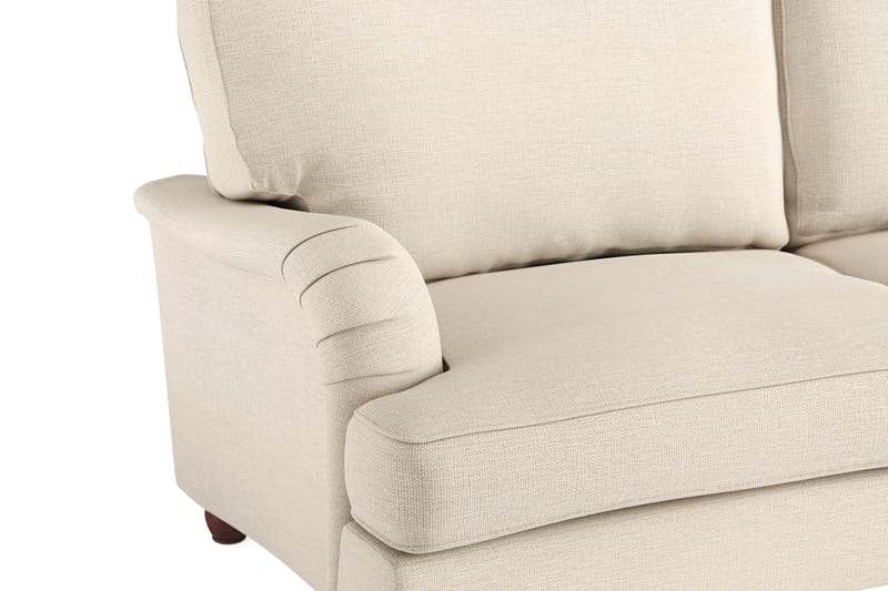 Howard Lyx Sofagruppe Buet 4+3-seter+Lenestol+Fotskammel - Beige - Møbler - Sofaer - Sofagrupper - Howard sofagruppe