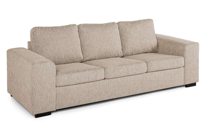 Link Sofagruppe 3-seter+Lenestol+Fotskammel - Beige - Møbler - Sofaer - Sofagrupper - Howard sofagruppe