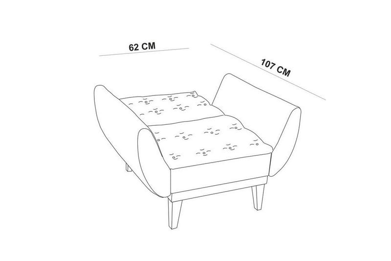 Jektvik Sofagruppe - Mørkeblå - Møbler - Sofaer - Sofagrupper