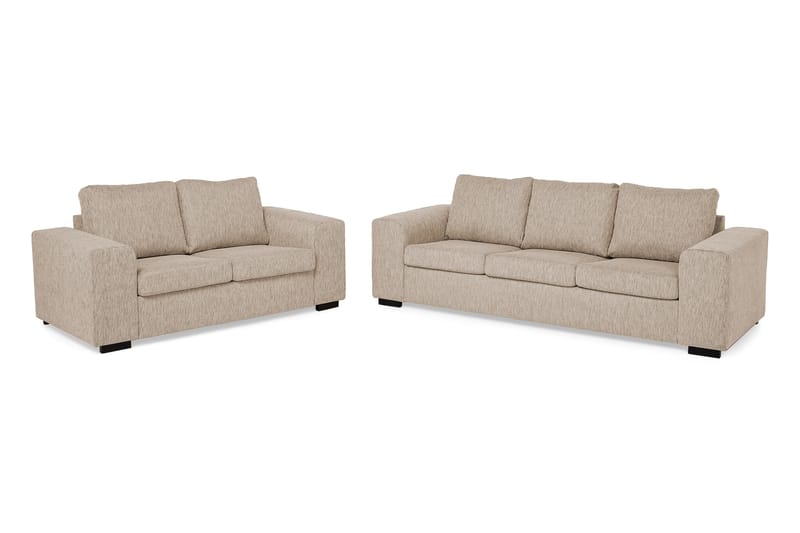 Link Sofagruppe 3-seter+2-seter - Beige - Møbler - Sofaer - Sofagrupper