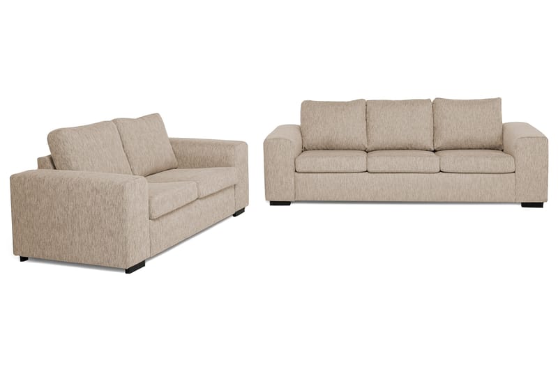 Link Sofagruppe 3-seter+2-seter - Beige - Møbler - Sofaer - Sofagrupper