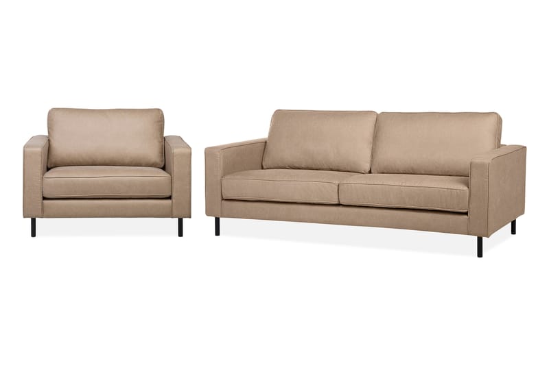 Savalen Sofagruppe 3-seter + Lenestol - Beige - Møbler - Sofaer - Sofagrupper