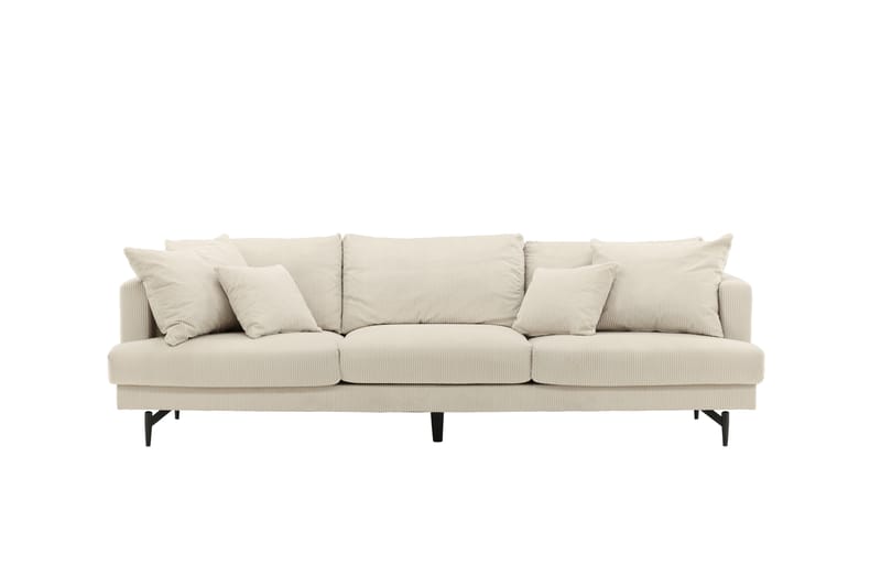 Sofia 3-seter Sofa - Beige - Møbler - Sofaer - Sofa 3 seter