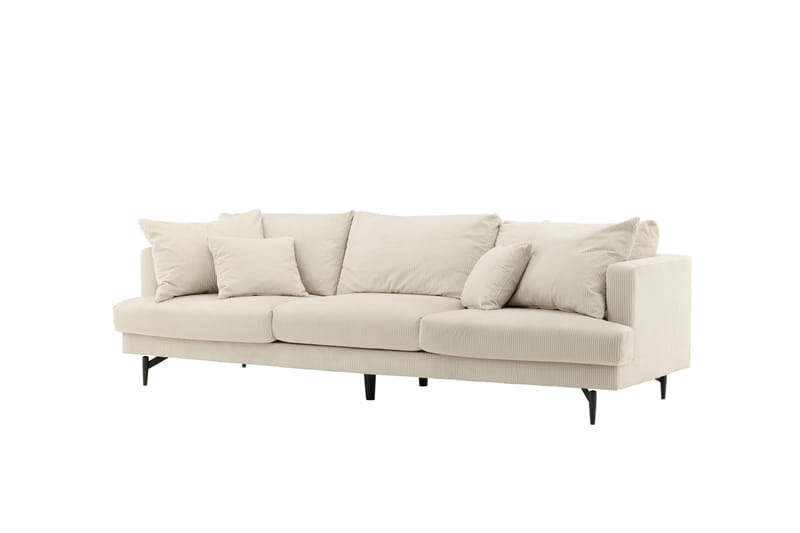 Sofia 3-seter Sofa - Beige - Møbler - Sofaer - Sofa 3 seter