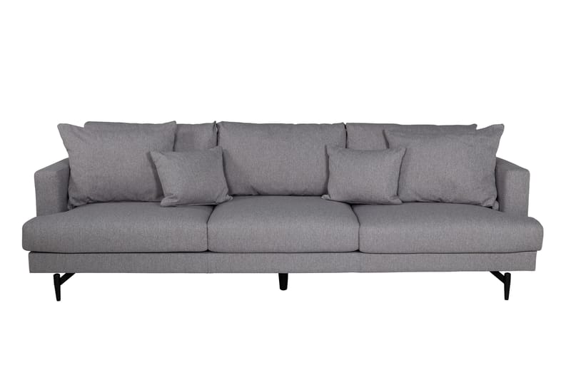 Sofia 3-seter Sofa - Grå - Møbler - Sofaer - Sofa 3 seter