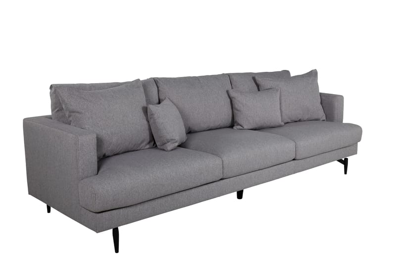 Sofia 3-seter Sofa - Grå - Møbler - Sofaer - Sofa 3 seter