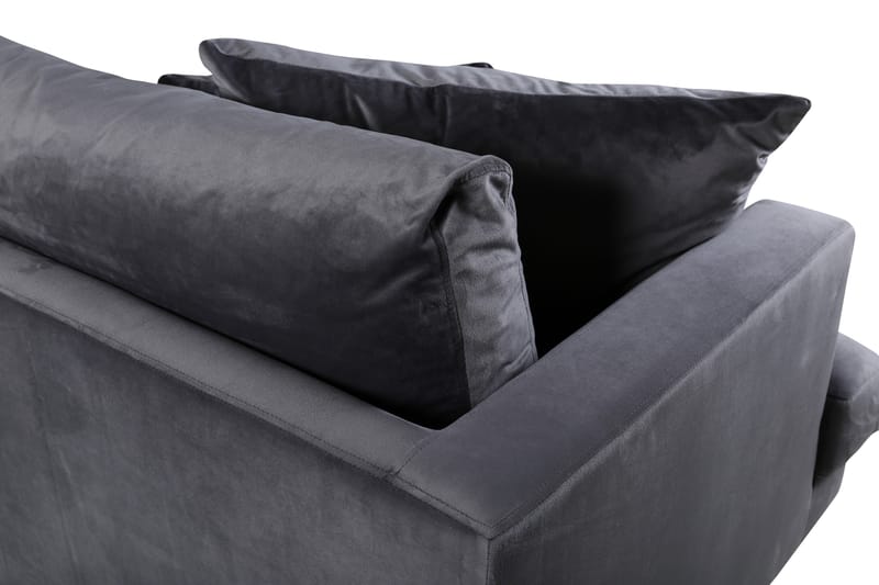 Sofia 3-seter Sofa - Mørk grå - Møbler - Sofaer - Sofa 3 seter