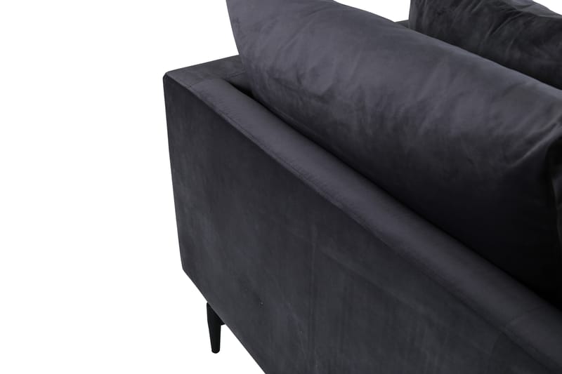 Sofia 3-seter Sofa - Mørk grå - Møbler - Sofaer - Sofa 3 seter