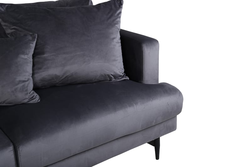 Sofia 3-seter Sofa - Mørk grå - Møbler - Sofaer - Sofa 3 seter