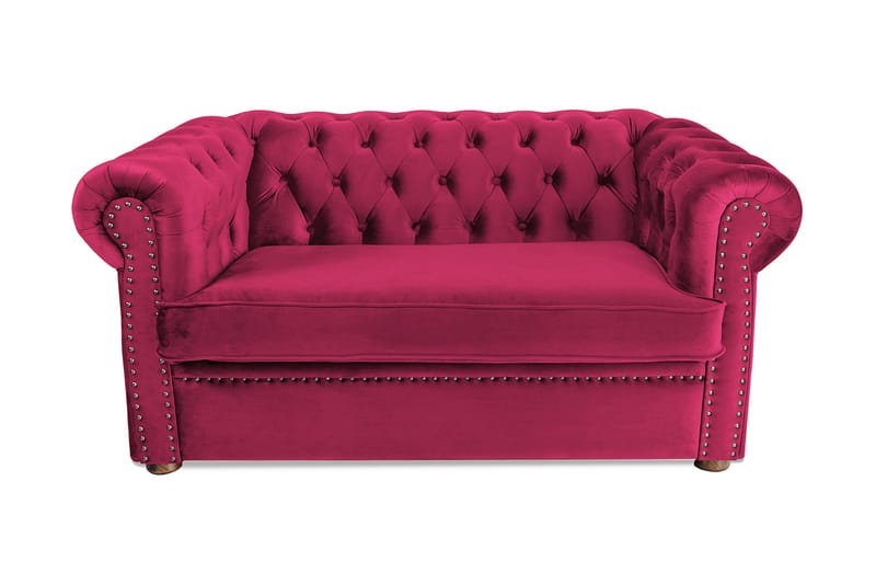 2-seat Extendable Sofa Chesterfield - Møbler - Sofaer - Sovesofaer