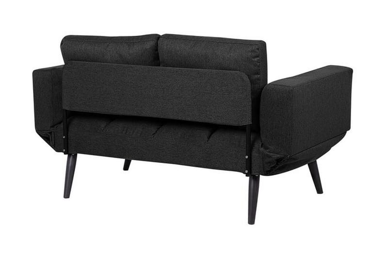 Brekke Sovesofa 150 cm - Svart - Møbler - Sofaer - Sovesofaer - 2 seters sovesofa