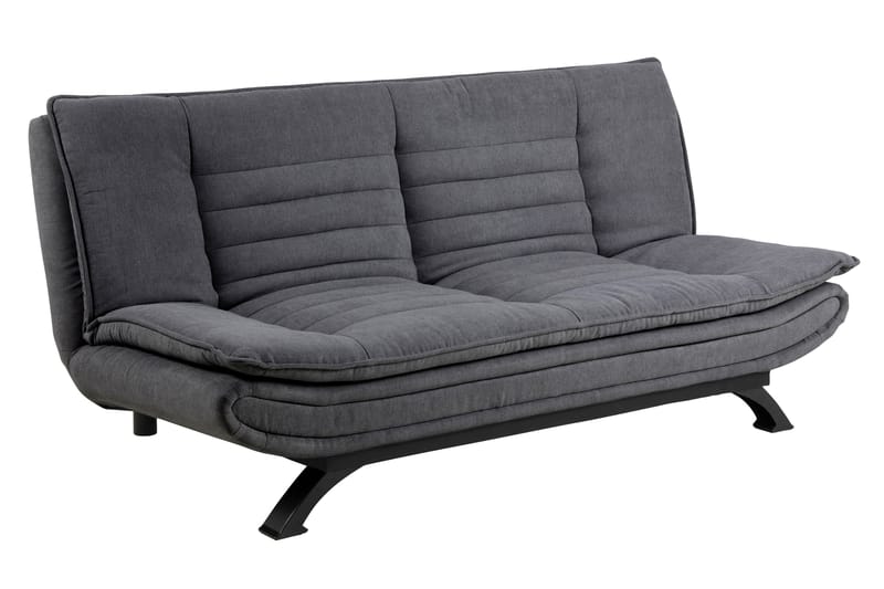 Deab 3-seters Sovesofa - Mørkegrå - Møbler - Sofaer - Sovesofaer - 3 seters sovesofa