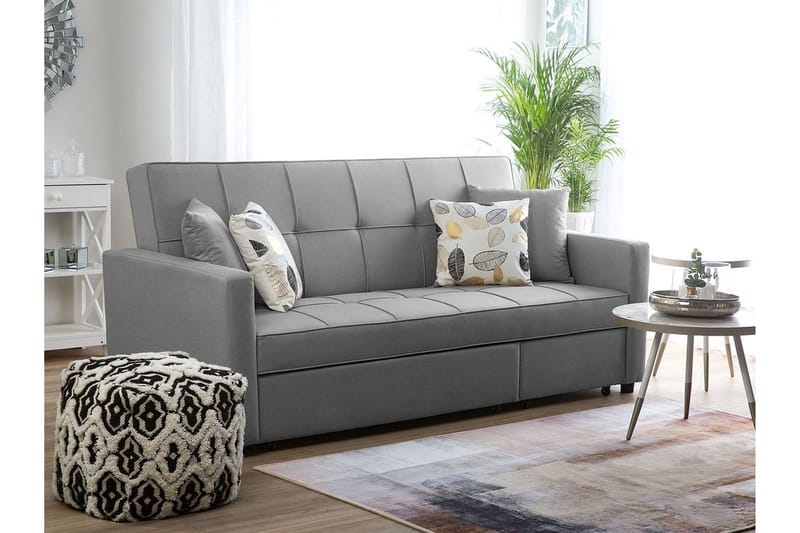 Glomma Sovesofa 207 cm - Grå - Møbler - Sofaer - Sovesofaer - 3 seters sovesofa