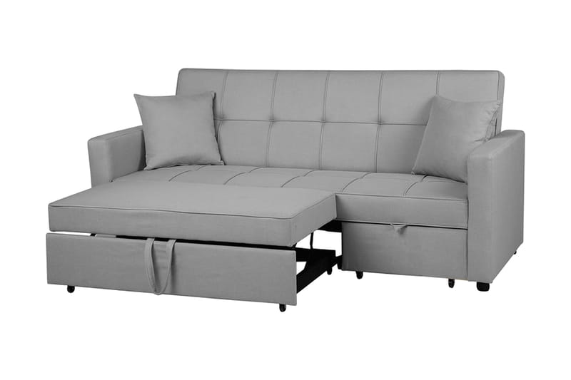 Glomma Sovesofa 207 cm - Grå - Møbler - Sofaer - Sovesofaer - 3 seters sovesofa