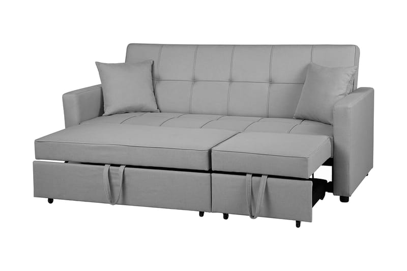 Glomma Sovesofa 207 cm - Grå - Møbler - Sofaer - Sovesofaer - 3 seters sovesofa