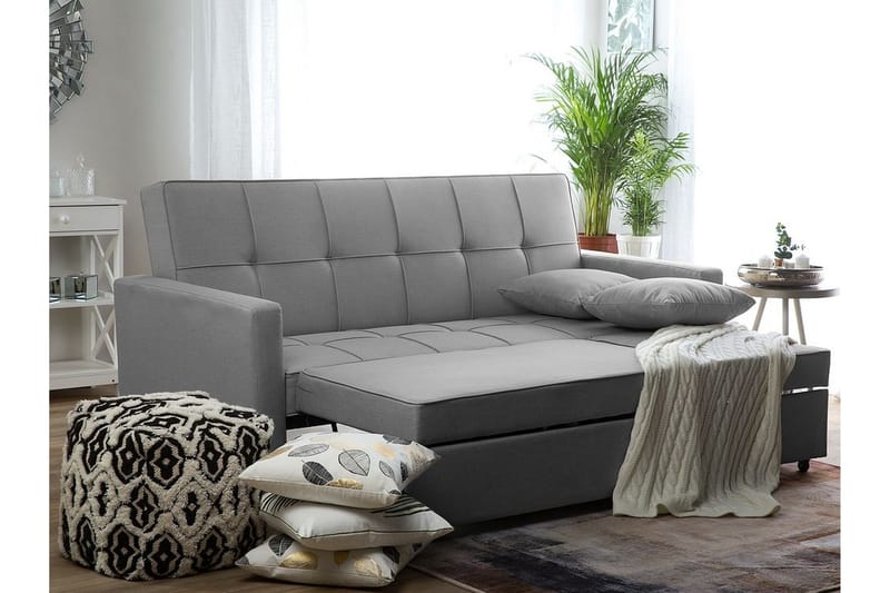 Glomma Sovesofa 207 cm - Grå - Møbler - Sofaer - Sovesofaer - 3 seters sovesofa